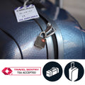 Master Lock TSA-Approved Wire Cable Combination Luggage Lock, 30mm, Resettable