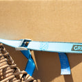Grunt 25mm x 4m Pull Tie Down Strap, Quick Release, 100kg, Polypropylene, UV Protected
