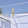 Grunt 4mm x 30m White Poly Core Clothesline Wire, PVC Coated, 100kg Break Strength, Weather Resistant