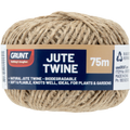 Grunt 75m Jute Twine, Natural Fibre, Twisted, Weather Resistant