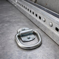 Grunt Heavy Duty Ring Anchor Point, Galvanised Steel, Silver