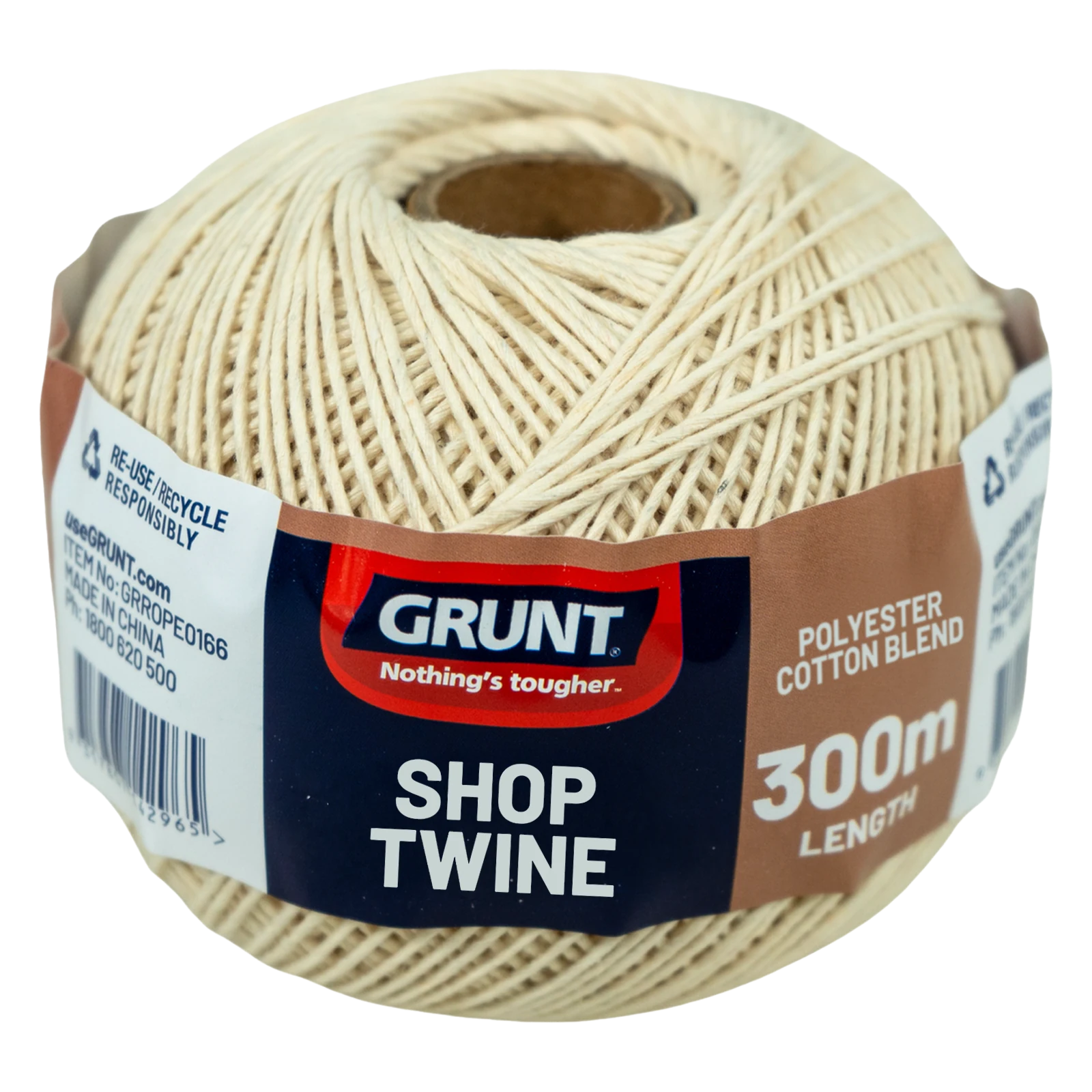 Grunt 300m Cotton Shop Twine, Natural