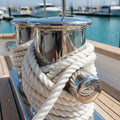 Grunt 16mm x 20m Super Silver Rope, White Polypropylene, Weather Resistant, 3000kg Break Strength
