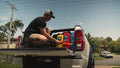 Lion 1.8 x 2m Heavy Duty Meshtech Cargo Net, Black, UV Coated Polyester, Suits Dual Cab Ute or 6x4 Trailer