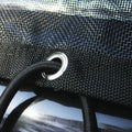 Lion 1.8 x 2m Heavy Duty Meshtech Cargo Net, Black, UV Coated Polyester, Suits Dual Cab Ute or 6x4 Trailer