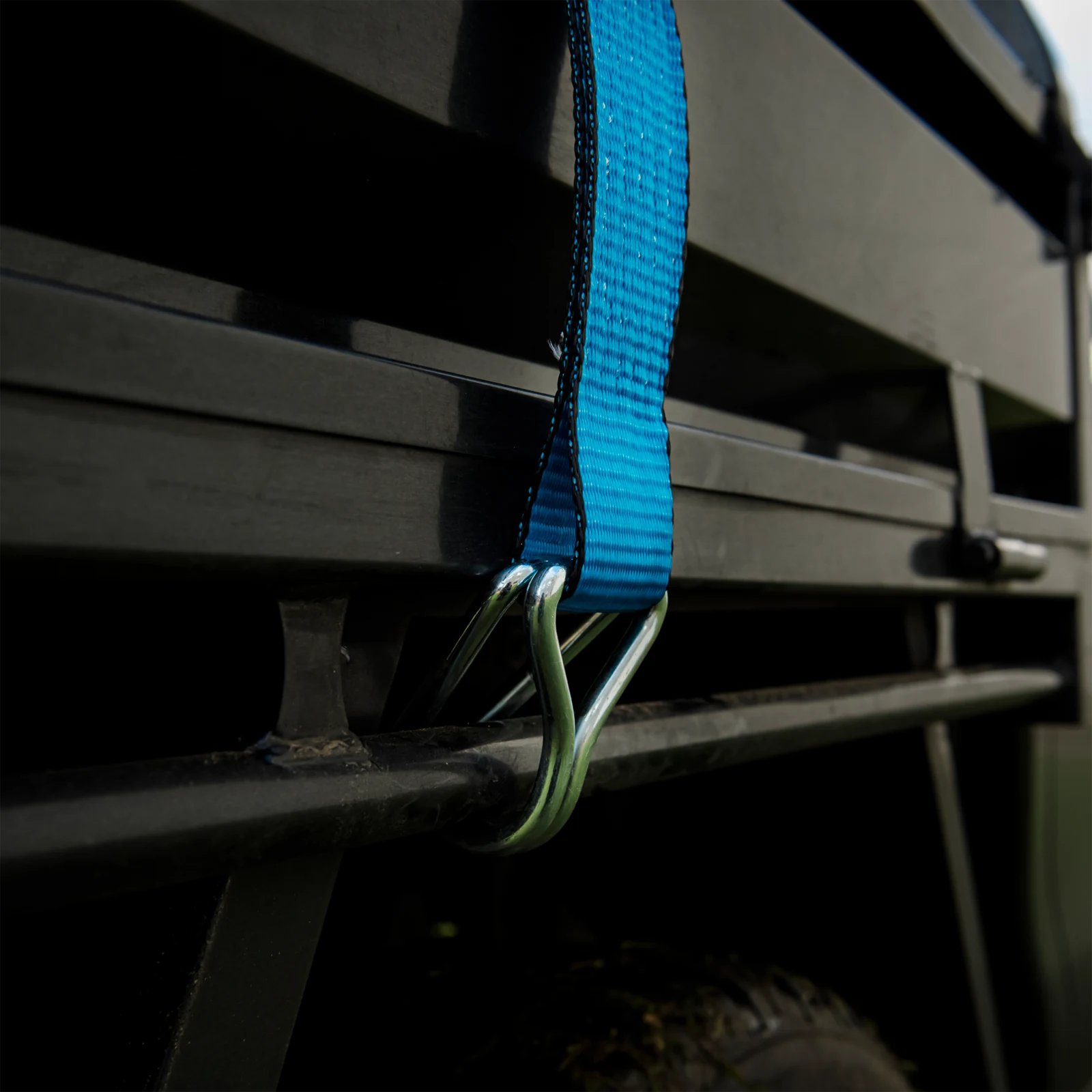 Grunt 50mm x 9m Polyester Ratchet Tie Down with Protecta Sleeve
