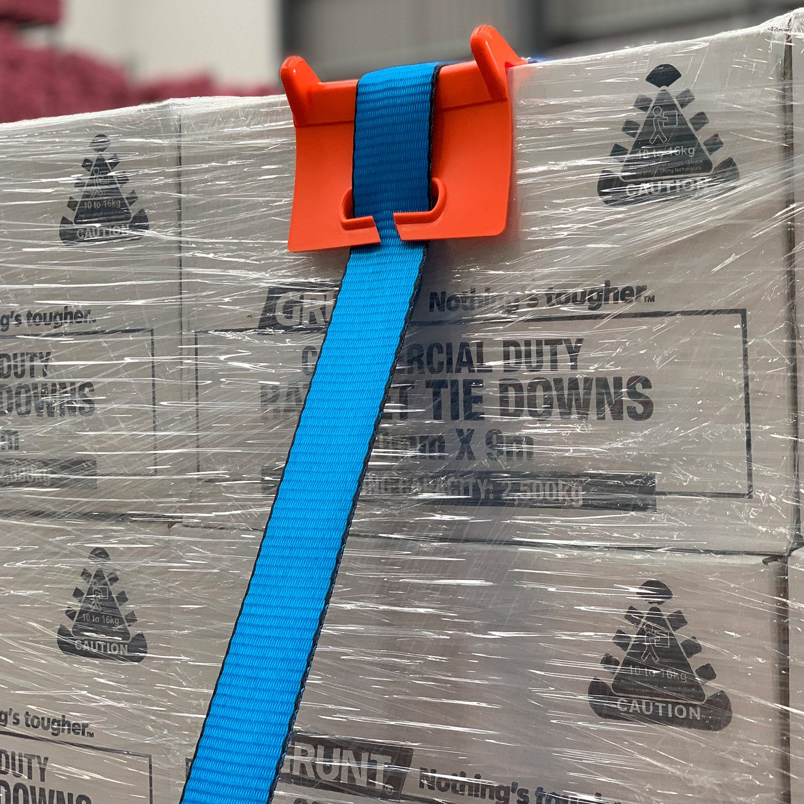 Grunt Open Edge Corner Tie Down Protector, Plastic