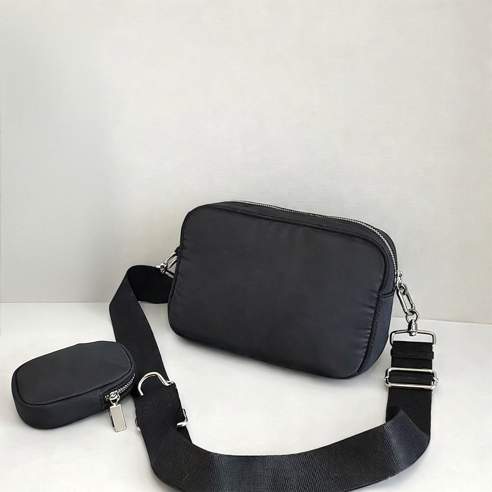 Grunt 25mm x 30m Black Polyester Poly Webbing