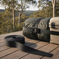 Grunt 50mm x 10m Heavy Duty Black Polyester Webbing