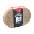 Grunt 50mm x 25m Jute Webbing, Brown, 180kg Break Strength