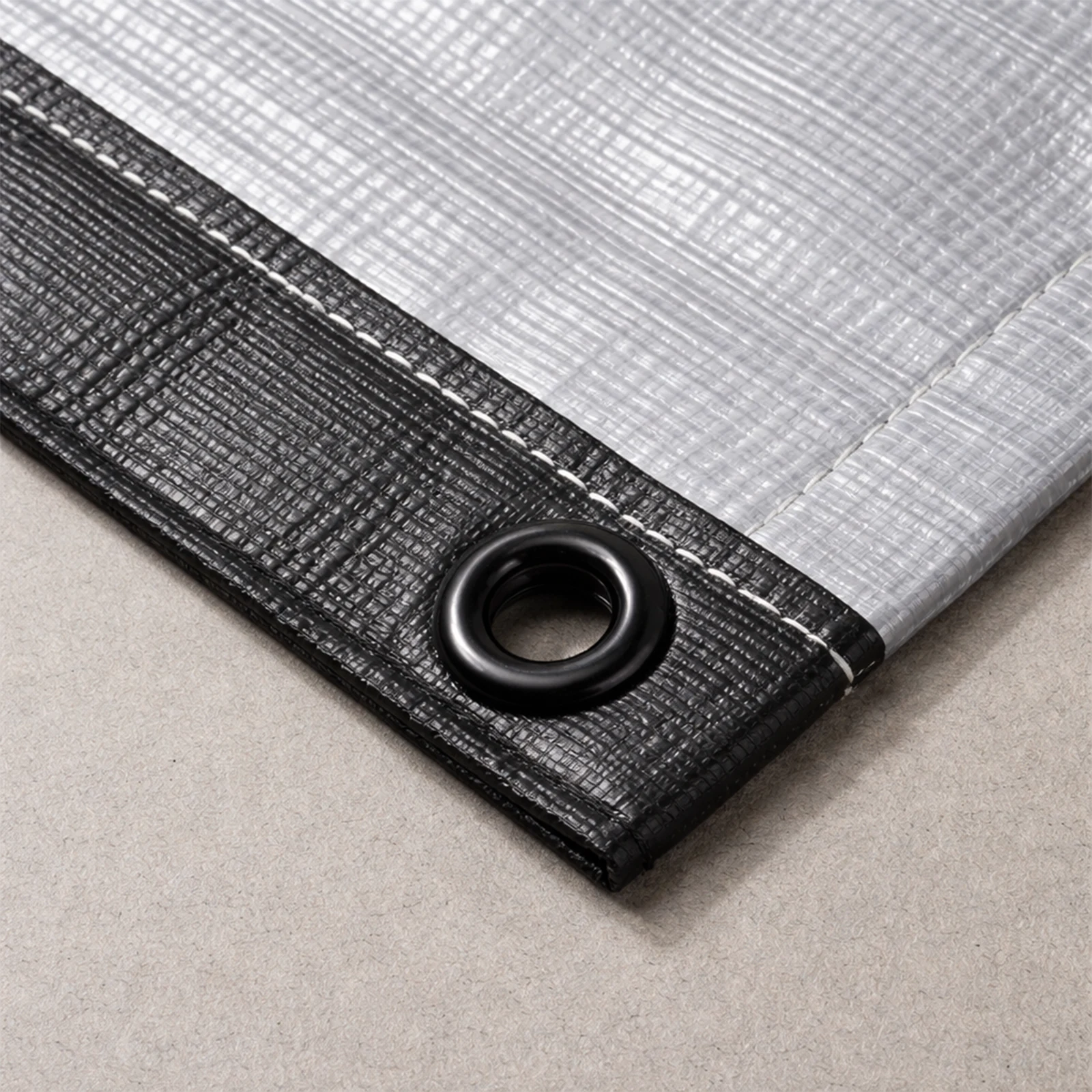 Grunt 12mm Black Heavy Duty Metal Webbing Grommets - 50 Pack