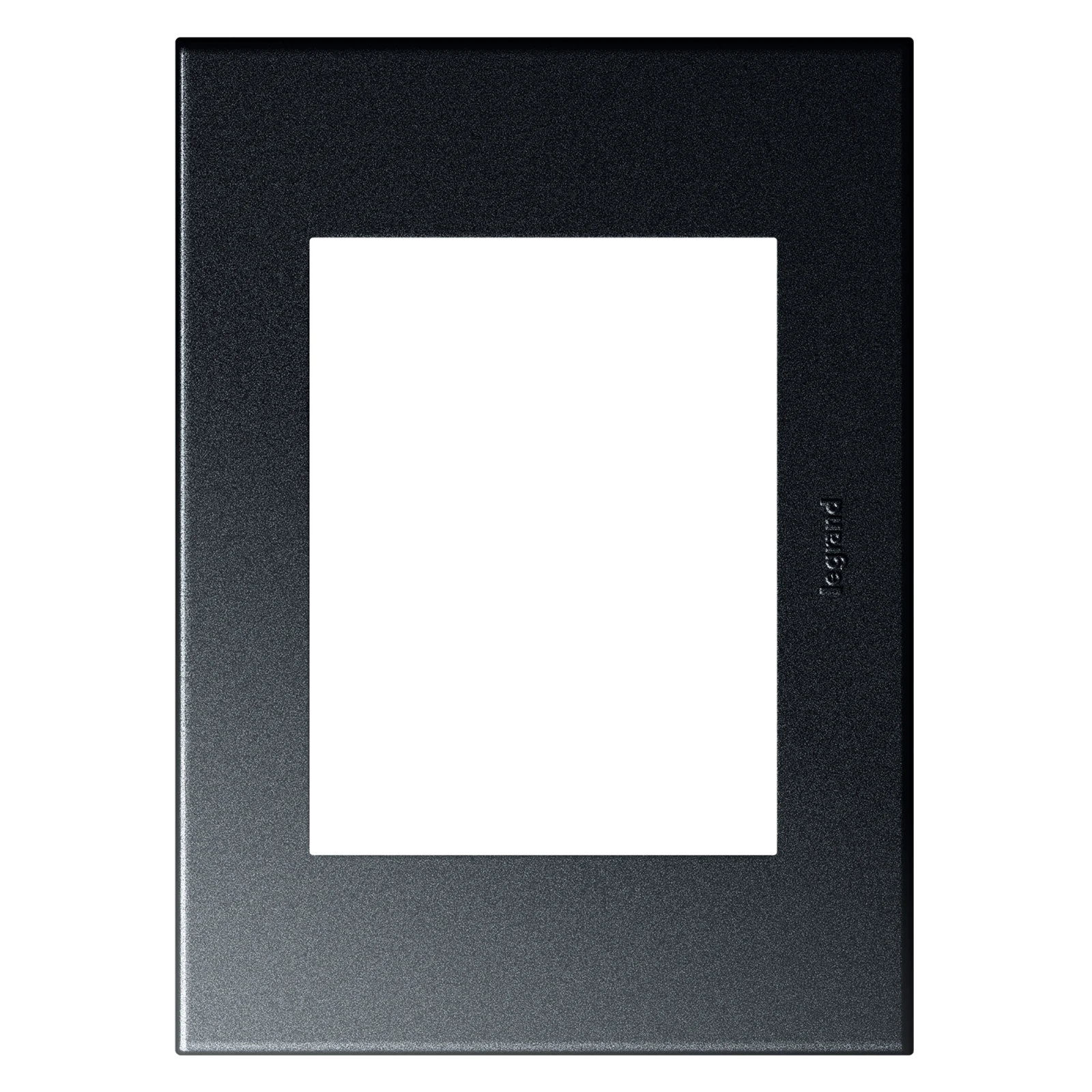 HPM ARTEOR Coverplate Graphite Slim 127mm x 92mm Polycarbonate