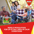 Mortein Mosquito Repellent Incense Coils with Metal Burner, Outdoor, 30 Pack