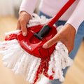 Vileda Easy Wring and Clean Spin Mop Refill, 100% Microfibre Triangular Head, Machine Washable