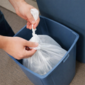 GRUNT 40L White Extra Large Kitchen Tidy Bags, 25 Pack, HDPE with Tie Handles