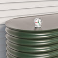 Rain Harvesting Tank Gauge, White PVC Water Level Indicator