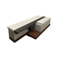 Everhard EasyDRAIN Compact 1m Polymer Grate and Channel, Black UV Stabilised Push-Connect Drain