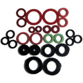 Kinetic Assorted Washer Kit, PVC Rubber and Fibre Tap Washers Hot and Cold
