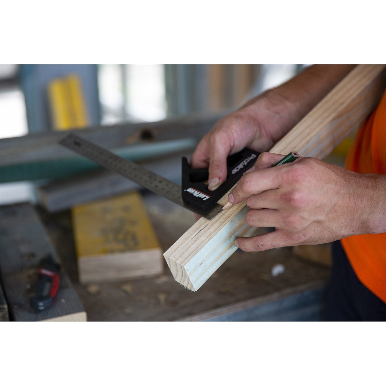 Crescent Lufkin 300mm Aluminium Combination Square, Stainless Steel Rule, Spirit Vial