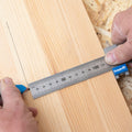 Empire Stainless Steel Ruler Stop, Adjustable for Rules 150mm to 1000mm