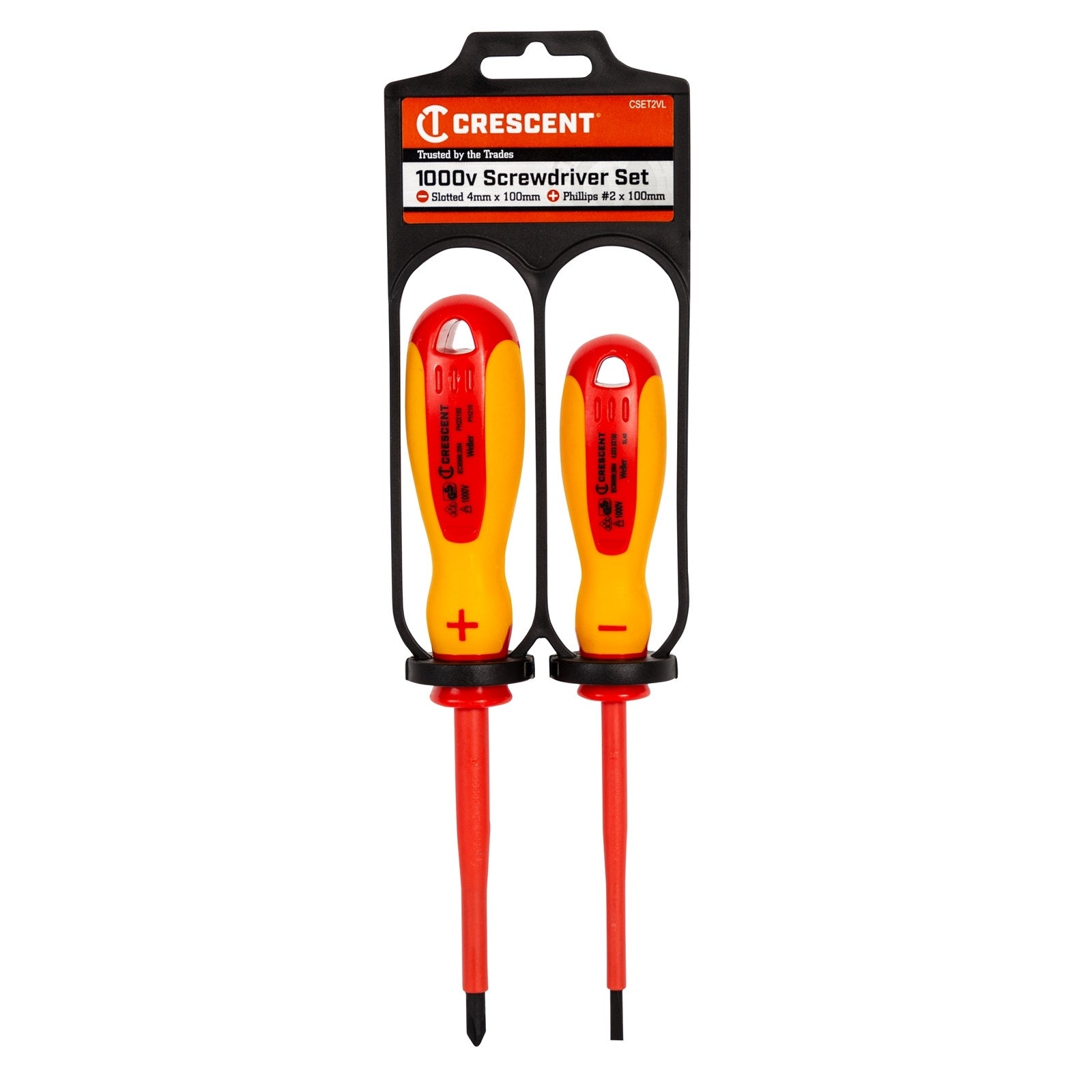 Crescent 1000V Insulated Screwdriver Set - 2 Piece