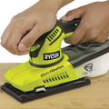 Ryobi 280W 1/3 Sheet Sander, Variable Speed, 12000RPM, Dust Box, Softgrip RSS280T-S
