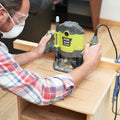 Ryobi 1600W Plunge Router, Variable Collet Size, Hypergreen RRT1600-S