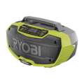 Ryobi 18V ONE+ Hybrid 2 Speaker Bluetooth Radio, AM/FM, LCD Display, Skin Only R18HR-0