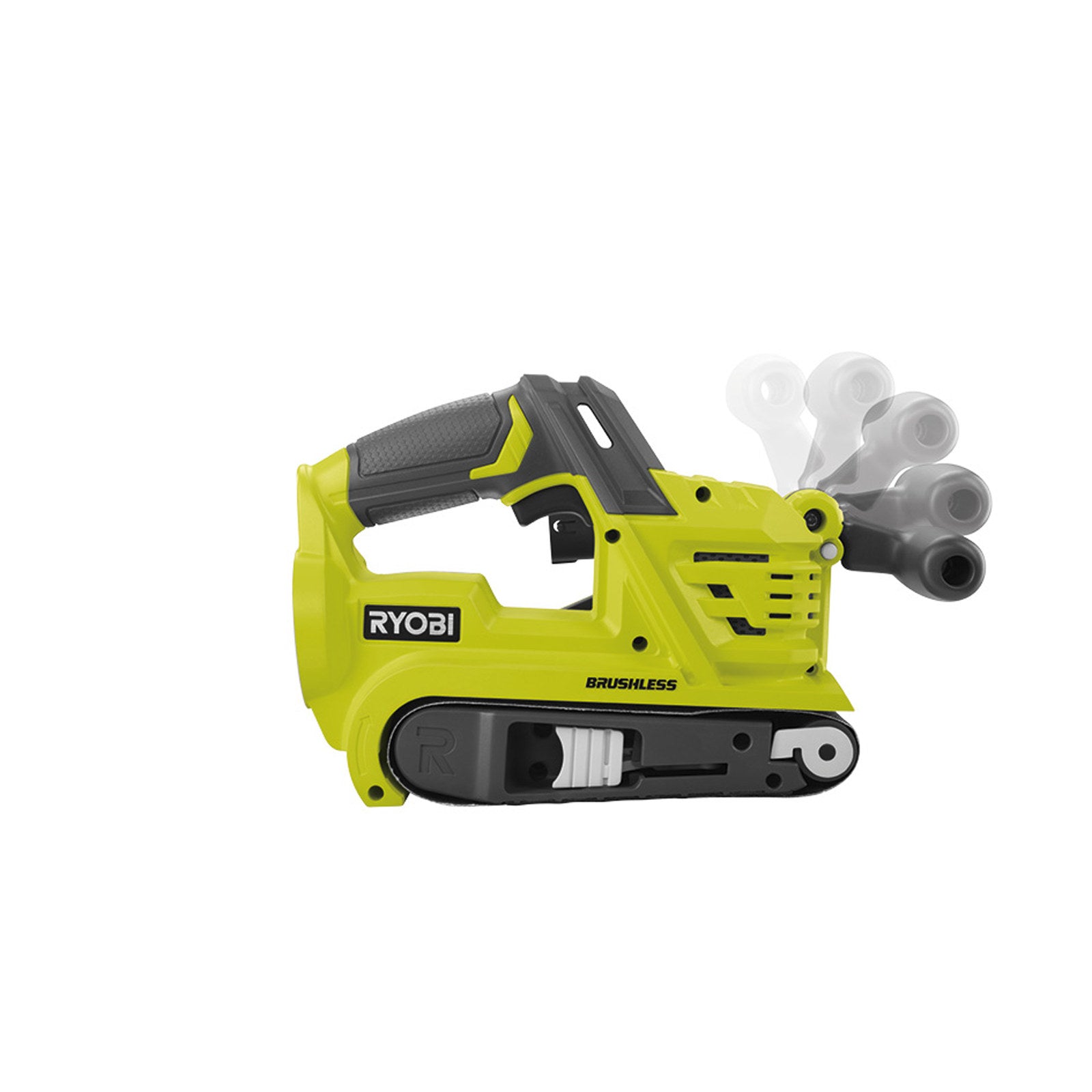 Ryobi 18V ONE+ Belt Sander R18BS-0 Cordless Skin Only, 250m/min Belt Speed