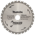 Makita 136mm 30T Metal Cutting Circular Saw Blade 20mm Bore B-15724