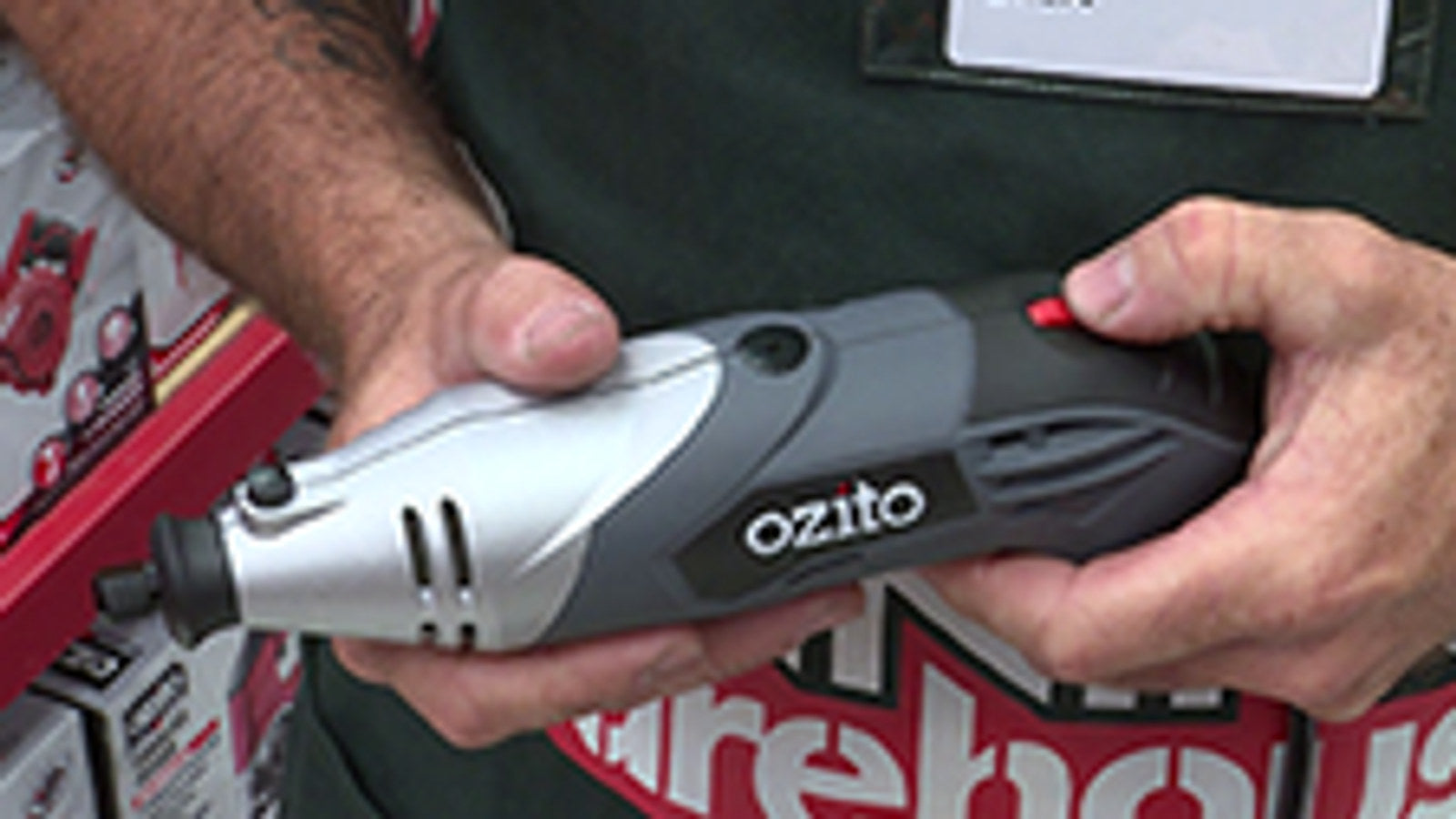 Ozito 170W 42 Piece Rotary Tool Kit RTR-040 - Variable Speed Multi-Tool Set