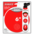 Diablo 150mm 40 Grit StickFast Sanding Discs - 5 Pack