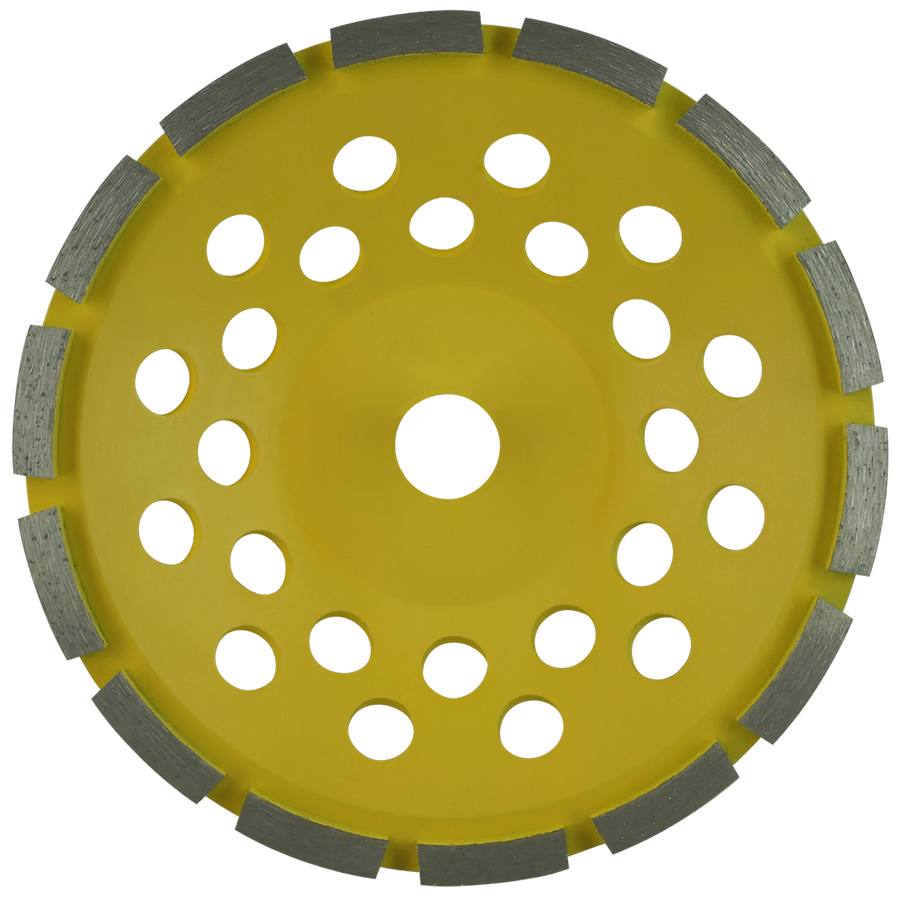 Flexovit 180 x 180 x 25mm Single Row Diamond Cup Grinder Blade for Angle Grinders