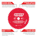 Diablo 209mm 42T Steel Demon Ferrous Metal Circular Saw Blade