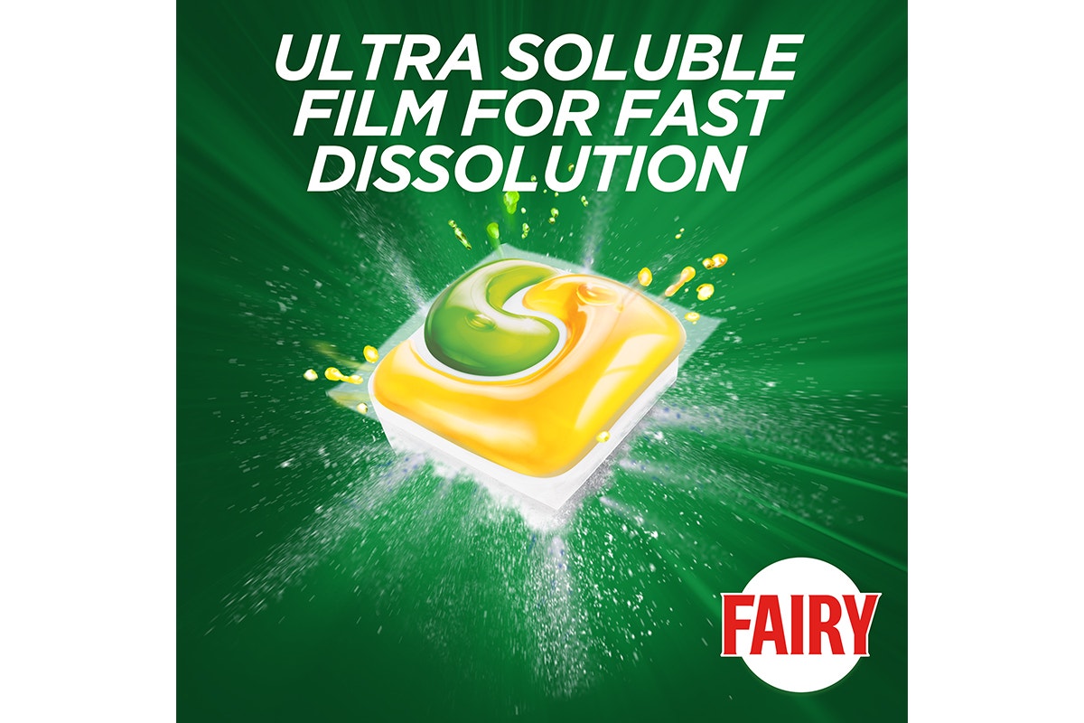 Fairy All In One Lemon 300 Dishwasher Tablets (3 x 100 Pack)