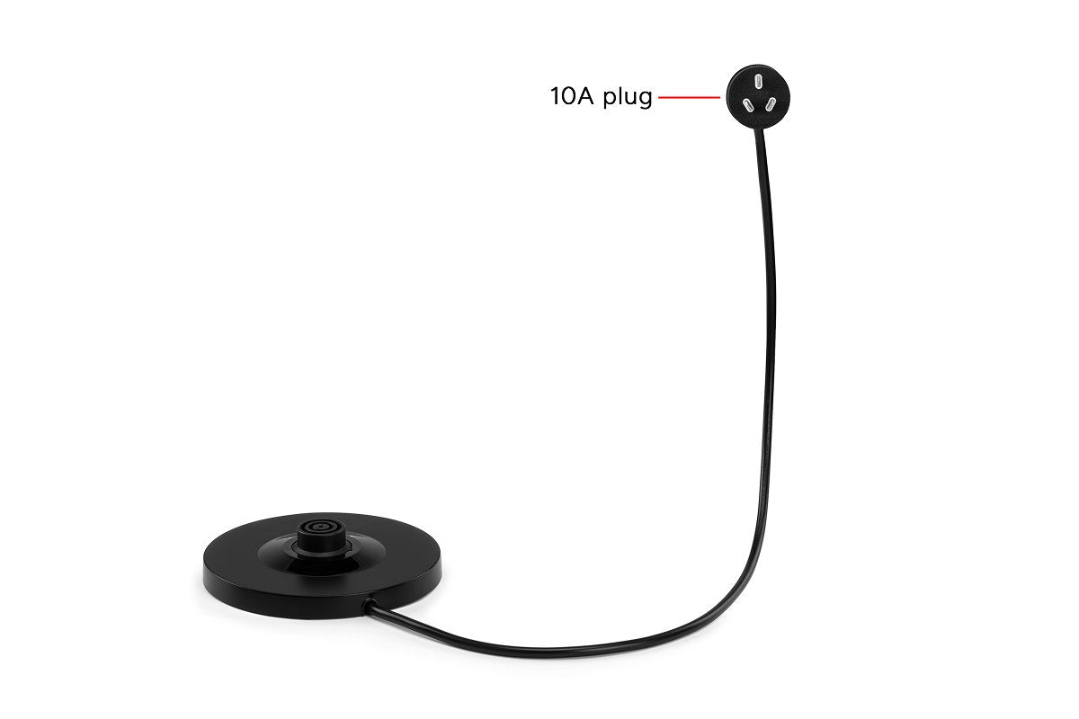 Kogan Double Wall Kettle (Black)