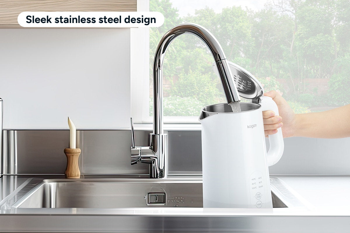 Kogan 1.5L Double Wall Kettle with Temperature Control - SuperSaverAU - view 6