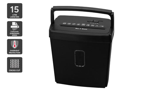 Kogan Cross Cut 8 Sheet Paper Shredder - SuperSaverAU - view 1