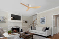 Kogan 132cm DC Motor Ceiling Fan with Remote (Oak)