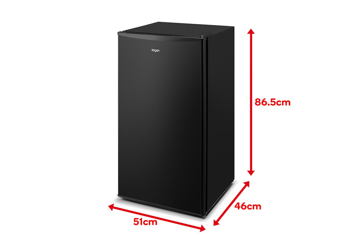 Kogan 93L Bar Fridge (Black)