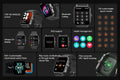 Kogan Active 4 Pro GPS Smart Sports Watch (Black)