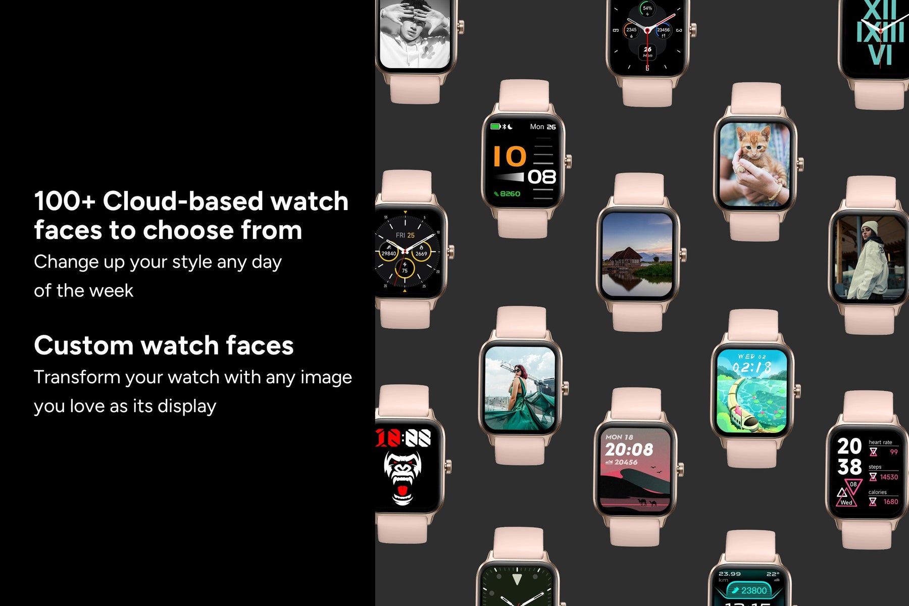 Kogan Active 4 Pro GPS Smart Sports Watch (Rose Gold)