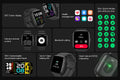 Kogan Active 4 SE Smart Watch (Graphite)