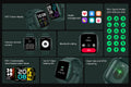 Kogan Active 4 SE Smart Watch (Alpine Green)