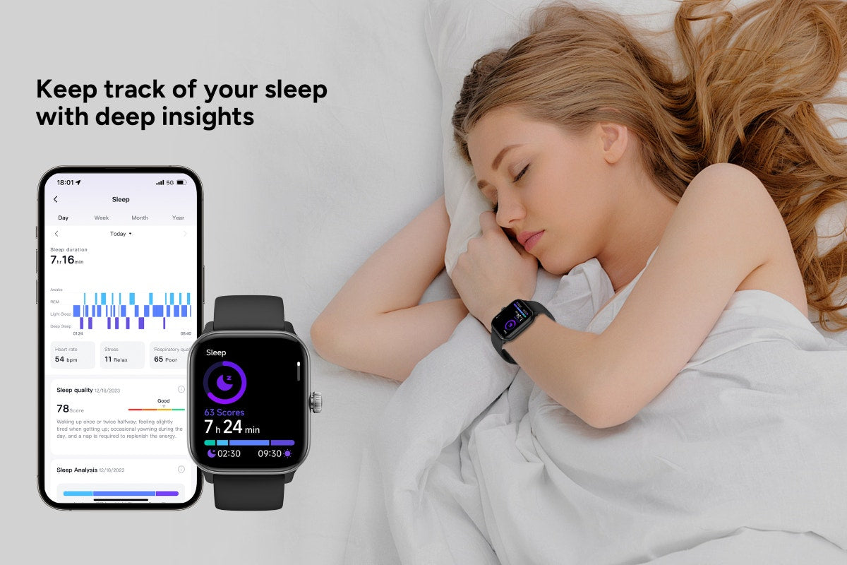 Kogan Active 4 Smart Watch (Black)