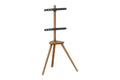 Kogan Oslo Studio Stand with Shelf for 45" - 65" TVs (Walnut)