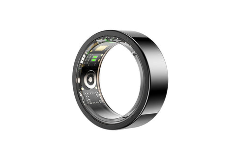 Kogan Aura Smart Ring (Black, Size 12)
