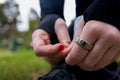 Kogan Aura Smart Ring (Silver; Size 7)