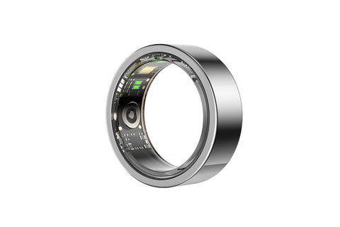 Kogan Aura Smart Ring (Silver, Size 11)