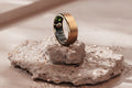Kogan Aura Ti Smart Ring (Titanium, Rose Gold, Size 11)